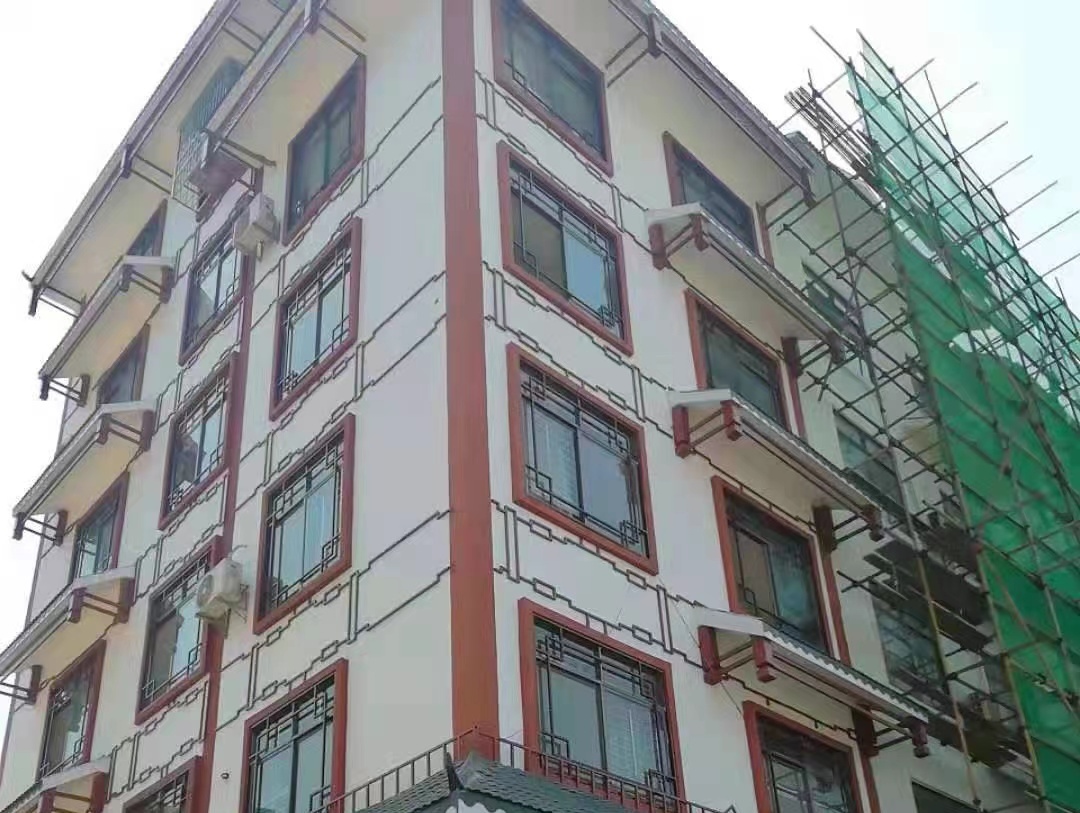 广西两高沿线乡村风貌工程改建巴马县项目选用金洋水性平涂